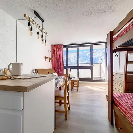 Lumineux 4 Pers. Aux Menuires Avec Acces Pistes Et Balcon Apartment *